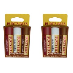 Burt&rsquo;s Bees Cozy Season Lip Balm 6 Pack Limited Edition Cranberry Sugar Cookie