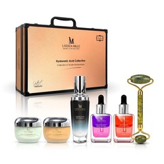 LÁTOUA MILLE Hyaluronic Acid Collection 6-Piece Skincare Gift Set w/ Jade Roller