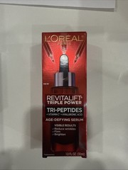 Loreal~Revitalift Triple Power Age-Defying Serum ~ 1 oz ~ Tri-Peptides