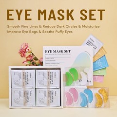 Yeokoe Under Eye Patches for Dark Circles,Eye Mask for Puffy Eyes With Collagen,