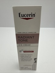 Eucerin Radiant Tone Eye Cream Dark Circle Corrector 0.5oz