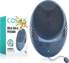 COSLUS FBS01 Facial Cleansing Brush Face Scrubber, Compact for Travel | Recharge