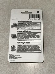2 Packs of 3-CHAPSTICK HOLIDAY COLLECTION Cinnamon Caramel Cocoa Lip Balm