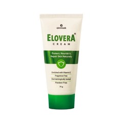 Elovera Moisturising Cream 75g Aloe Vera & Vitamin E Fragrance Free Dry Skin