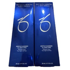2 Pack Zo Skin Health Gentle Cleanser For All Skin Types 200ml 6.7oz Fast Shipp!