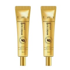 Deoproce Snail Eye Cream 40ml x 2 Pack Whitening Anti Wrinkle Care Korea