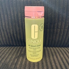 Clinique All About Clean Liquid Facial Soap Mild Dry Combination Skin 6.7oz200ml