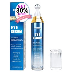 Caffeine Eye Cream for Dark Circles, Pro-Retinol Eye Serum Anti Aging to Reduce