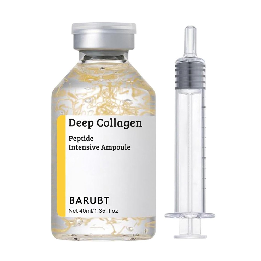 BARUBT Deep Collagen Peptide Intensive Ampoule, Anti-Aging Facial Serum 40ml