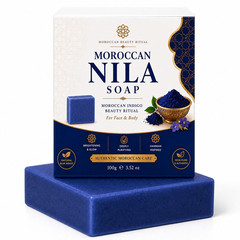 Moroccan Nila Soap Brightening Body Soap Deep Cleansing for Women & Men 100 gm