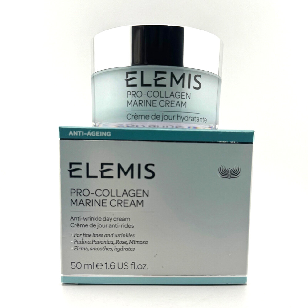 Elemis Pro-Collagen Marine Cream Anti-Wrinkle Hydrating Day Cream 50ml 1.6oz New
