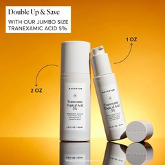 Naturium Tranexamic Topical Acid 5%, Face & Skin Care, with Kojic Acid, Niacinam