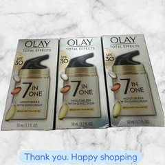 3X Olay Total Effects 7 In One Moisturizer with Sunscreen SPF30 50ml/1.7fl.oz