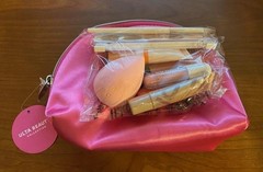 Ulta Beauty Collection GWP 9 Piece Makeup Gift Set with Pink Zipper Bag