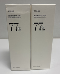 20 QTY Anua Heartleaf 77+ Soothing Toner 500ml Calming & Hydrating
