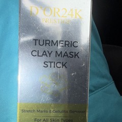D&rsquo;OR24K Prestige Turmeric Stick Clay Mask Face Stretch Marks & Cellulite