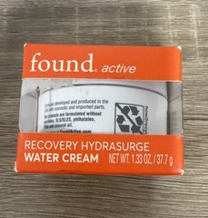 Found Active Recovery Hydrasurge Water Cream 1.33 oz NEW Sealed