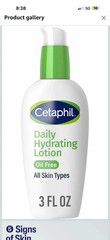 Cetaphil Daily Hydrating Face Lotion 3oz Each Hyaluronic Acid New Sealed