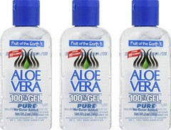 Aloe Vera Gel, 2 oz 56 g Bundle of 3