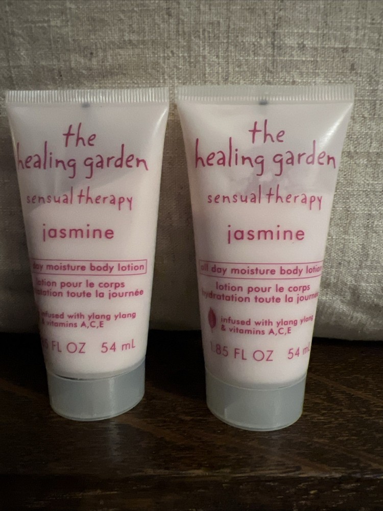 Healing Garden, Sensual Therapy, Jasmine Body Lotion, 1.85 Oz RARE