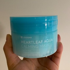 LEADERS Heartleaf Aqua Calming Mask 160ml 14Sheets Korean Seller Korean Cosmetic