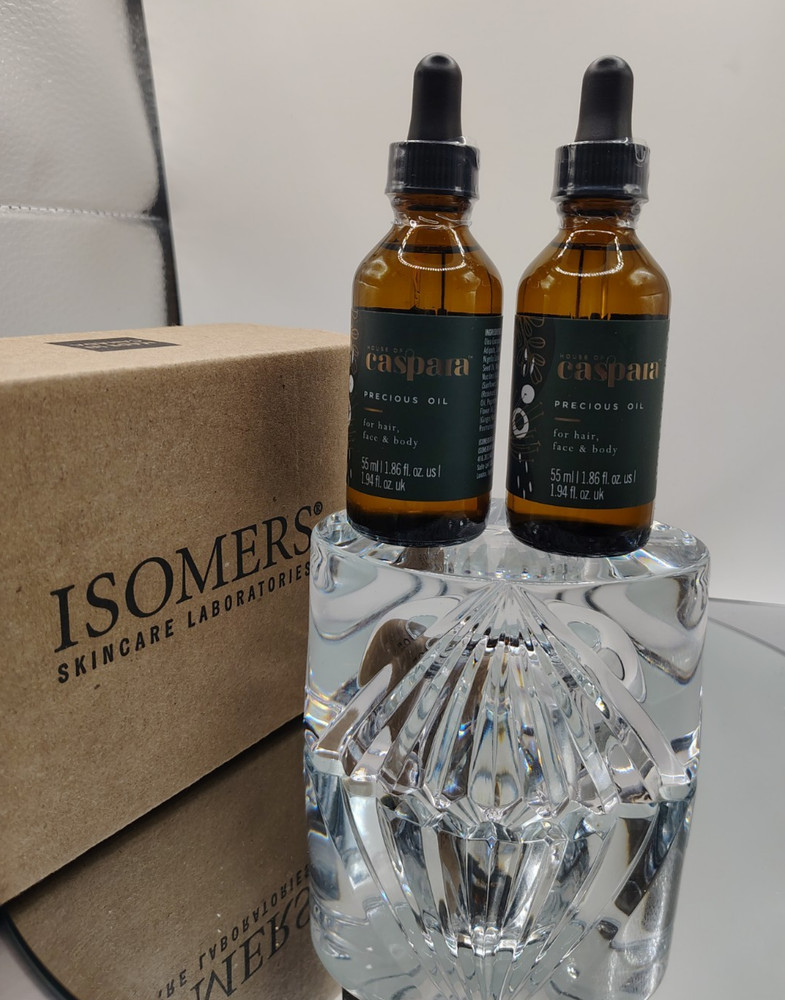 LOT of 2 Isomers House of Caspara Precious Oil for Face Hair & Body