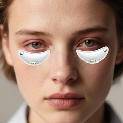 Electric Eye Massager Red Light Therapy For Dark Circles Eye Bags and Puffiness
