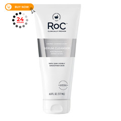 RoC Derm Correxion Serum Facial Cleanser with 6 Fl Oz (Pack of 1), White