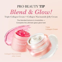 medicube Triple Collagen Cream Hydrating & Firming Moisturizer with Hyaluronic