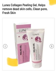 Exfoliante colageno gel Lunes Collagen Peeling Gel 1 tubo de 6 oz