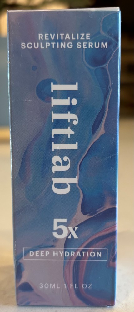 Liftlab 5X Deep Hydration Revitalize Sculpting Serum 1 FL oz/30mL Exp 12/27 NIB
