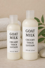 Creamy Goat Milk Lotion – Handmade Small-Batch Moisturizing Body Lotion