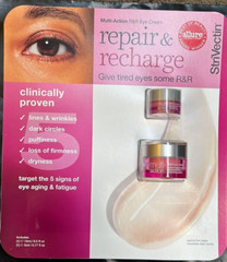 NIB StriVectin Multi-Action Repair & Recharge Eye Cream 0.5 oz and 0.17 oz