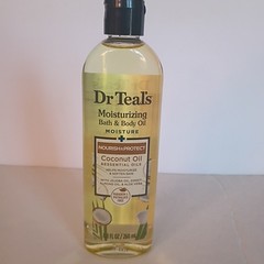 Dr Teal&rsquo;s Moisturizing Bath & Body Coconut Oil with Jojoba Oil, 8.8 oz
