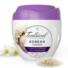 TEATRICAL Korean Facial Cream Effect with Stem Cells and Rice, 7 oz | Face Moist