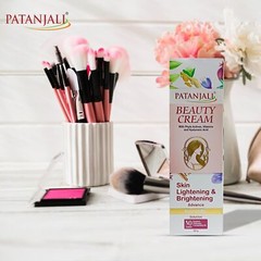 patanjali Beauty skin lightening brightening cream 50g / 1.69 fl oz (Pack of 4)
