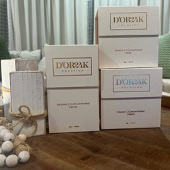 D’OR24K Prestige Vitamin C Collection Bundle Serum Cream Mask 3 Pc Set New