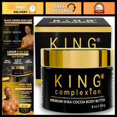 Premium Body Butter 8 oz – Ultra Hydration, Coconut Oil, Black Skincare, Massage