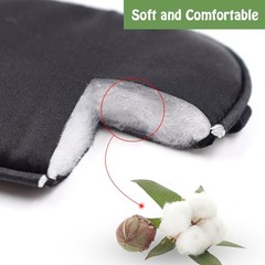 Adjustable Silk Eye Patch for Visual Comfort: Amblyopia & Strabismus Support