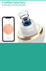 Wireless Visual Blackhead Remover Vacuum – 1080P HD Camera Pore Cleaner – USA