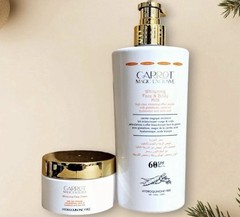 Carrot Magic Exclusive Whitening Face & Body Milk Lotion & Face Cream. 60SPF..