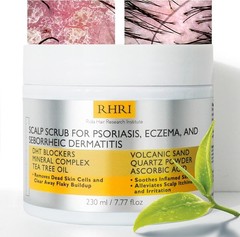 Anti Fungal Pre Shampoo Scalp Scrub for Psoriasis, Eczema & Seborrheic 7.7 Fl Oz
