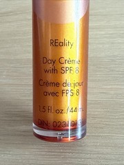 Arbonne NutriMin C RE9 REality SPF 8 Day Creme 1.5 oz Exp 12/2011