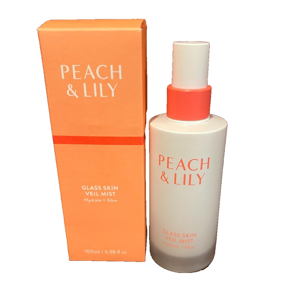 Peach and Lily Glass Skin Veil Mist 3.38oz NEW IN BOX