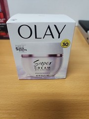 Olay Super Cream with Sunscreen SPF 30 – 1.7 Oz Exp 09/2027
