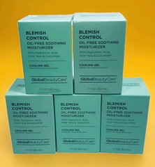 5 Global Beauty Care BLEMISH CONTROL Oil-Free Soothing Moisturizer 1.7oz. Sealed