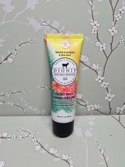 Dionis Goat Milk Hand Cream Moisturize Dry Water Flowers & Sea Salt 1oz Sealed