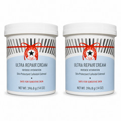 First Aid Beauty Ultra Repair Cream Intense Hydration Jumbo & Travel Size 2 Pack