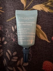 Clarins Hydra-Essentiel Travel Skincare Set Cleanser Serum Eye Mask Lip Balm