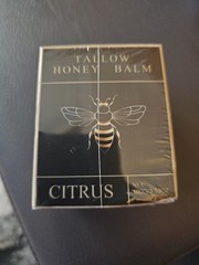 NEW TALLOW HONEY BALM CITRUS 3.53OZ SEALED New